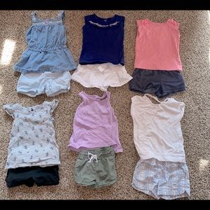 Bundle of 6 Toddler Summer Outfits